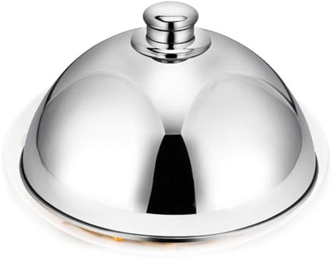 10 Stainless Steel Cooking Bell for Hamburger Cheeseburger Steak Pattys Grilling Melted Cheese Burger Bell