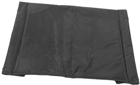 WRITWAA Cojín para Asiento De Silla De Ruedas De Tela Oxford Negro, Cojín Grueso Transpirable Resistente, Almohadilla Repuesto Cómoda para Uso Prolongado Sillas De Ruedas