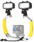 Movo DiveRig1 XL Diving Rig Bundle con luci LED impermeabili - Compatibile con GoPro Hero, HERO5, HERO6, HERO7, HERO8, HERO9, HERO10 e DJI Osmo Action Cam