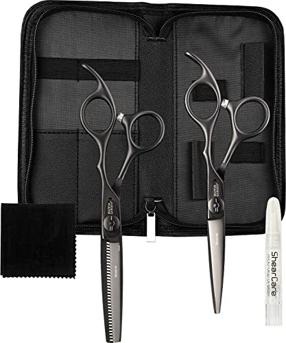Olivia Garden Xtreme Matt Black 2er Set, Schwarz