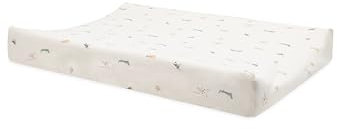 Jollein Wickelauflagenbezug Jersey - Jungle Jambo - 50x70cm - 100% Baumwolle - OEKO-TEX-Zertifiziert - Bezug Wickelauflage