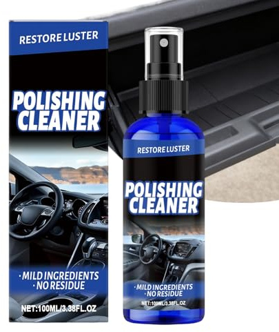 Generisch Detergente per cruscotto Auto, 100 ml, per la Pulizia dei Dettagli, Spray per la Pulizia 'Auto, per Veicoli cabriolet, Garage, casa sotto Il Sedile, componenti e