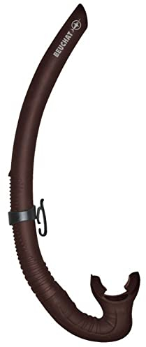 Beuchat Unisex-Adult SPY Schnorchel, schwarz, einmalig Grösse
