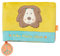Fehn 066333 Fotobuch Löwe – Soft-Bilderbuch zum Gesichter merken und Namen lernen für Babys und Kleinkinder ab 0+ Monaten – Maße: 20 x 15 cm