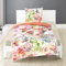 Traumschloss Bettwäsche »Mako-Satin« Bunte Blumen, Pflanzen und Muster, Digitaldruck, 155x220 & 80x80, 100% Baumwolle, mit Reißverschluss bestehend aus Kissen und Bettbezug