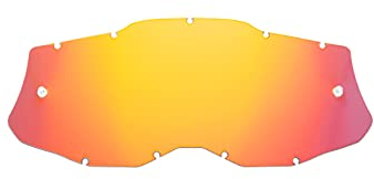 HZ Unisex – Erwachsene Seecle Se-41s276-hz Ersatzglas Rot Verspiegelt Kompatibel für Brille/Maske 100% Racecraft 2 / Strata 2 / Accuri 2 / Mercury 2, durchsichtig, Einheitsgröße