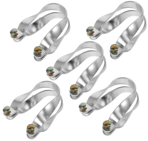 BESPORTBLE 5juegos Abrazaderas Aluminio Marco Invernadero Conector Transversal Abrazaderas Manguera