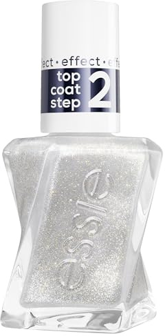 Gel by Essie Nagellack Diamond Dust Top Coat, langanhaltender Überlack mit echten Diamant-Partikeln, Professioneller Top Coat, Maniküre ohne UV-Licht & bis zu 15 Tage Halt, Liquid Diamonds Kollektion