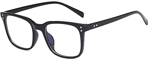 Jcerki Myopia glasses -3.50 nearsighted Distance glasses Black Frame Unisex glasses