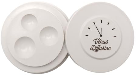 KD89 Huilier avec 3 Godets - Récipient pour Stockage d'huiles & Graisses de Montres - avec Couvercle Anti-poussière. Vénus Diffusion