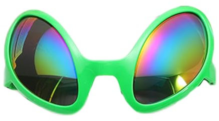 Lustige Alien-Brille Alien-Regenbogen-Sonnenbrille Neue Lustige Alien-Kostümbrille Regenbogenlinsen Halloween-Requisiten Und Zubehör Ergonomisches Design Für Erwachsene Und Kinder