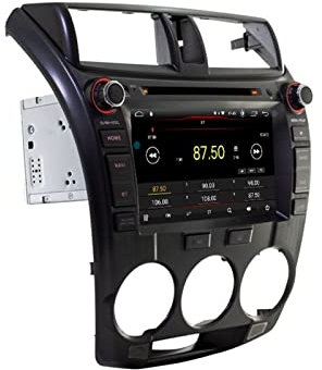 JINFOLI WIFI Lettore multimediale for auto Stereo Navigazione GPS DVD Audio Carplay DSP 1 Din Android 11.0 Autoradio Fit CITY 2011-2016 Impianto audio stereo per auto