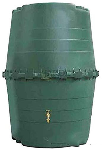 Réservoir en polyéthylène pour l'eau de Pluie, 1300 l. Longueur 118cm, Largeur 118cm, Hauteur 156cm. Récupération d'eau de Pluie.