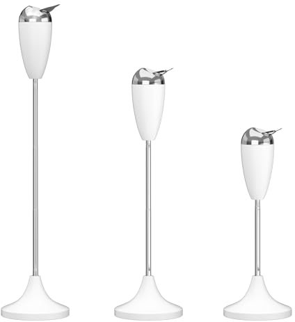 RELIANCER Posacenere da pavimento con coperchio, regolabile da 54,6 cm a 88,9 cm, portacenere per sigari da esterno, in acciaio inox, con base ponderata, per smaltimento di sigarette per casa e patio