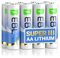 EBL AA Lithium Batterie 3700mAh 1.5V 8 Stück - Lithium Batterie AA Hochleistungs Hoher Kapazität, Nicht Wiederaufladbare Batterien AA für Blink Outdoor Camera, Digitalkamera, Spielzeug, Fernbedienung