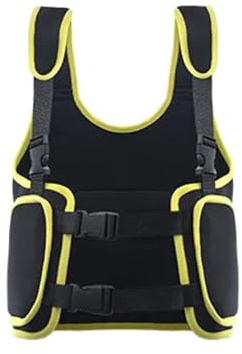 KiBcsLic Gilet de Protection pour La Poitrine, Bretelles Réglables, Gilet de Protection des Côtes pour Karting, Gilet pour Le Camping et L'arrière-Cour