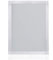 Aluminium-Siebdruckrahmen, Siebdruckrahmen, 43T/110 weißer Aluminium-Siebdruckrahmen, Siebdruckrahmen, DIY-Siebrahmen, Druck-Starterwerkzeug (25 x 35 cm)