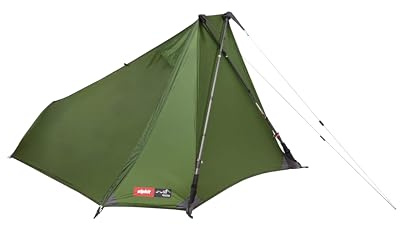 Alpkit Polestar 1-person Trekking Pole Tent, Camping [Trekking Poles not Included]