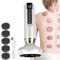 Nybhyjka Elektrisches Schröpftherapie-Set,Hot Stone Elektrisches Sha-Massagegerät Elektrisches Vakuum-GuaSha-Werkzeug Mit 12 Temperaturstufen Vakuumtherapiegerät Für Bauch, Arm, Bein, Taille, Hüf