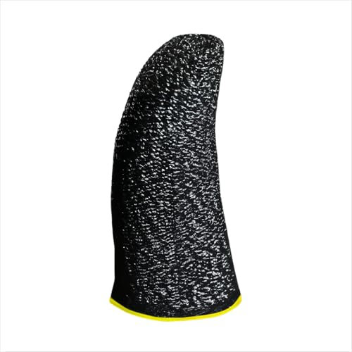 wilcractk Finger Sleeve Protection Doigt, Manches Anti-Sueur Respirantes Ultra Minces, 8 Pièces, Accessoires de Jeu Mobile, Compatible avec Tous Appareils Tactiles