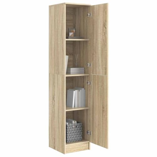 vidaXL Highboard Sonoma Oak 35 x 39 x 168 cm