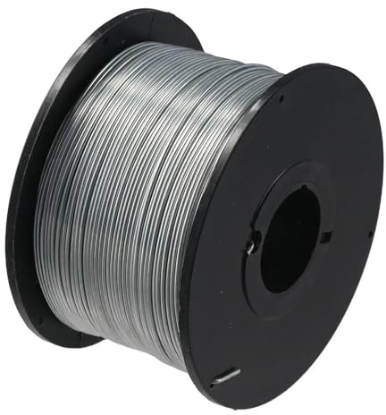 Förstärkningstråd för att knyta förstärkningsstång, 1 rulle multifunktionell spänntråd, 110 m längd, 0,8 mm i diameter för automatisk bindningsmaskin med förstärkningsstänger.