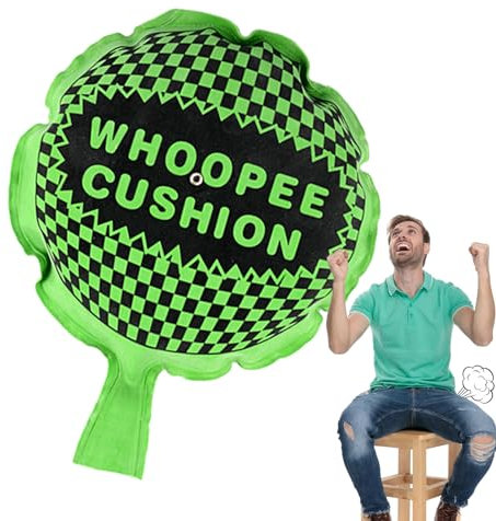 Cushion Pupskissen Lustigste Ragging Spielzeug Selbstaufblasende Pupskissen Furzkissen Scherzartikel Furz Kissen Sponge Furzkissen für Erwachsene, Weihnachtsfeier, Strumpffüller, Scherzgeschenke