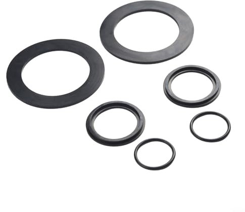 Kit complet de rondelles de rechange en caoutchouc conçu pour s'adapter aux types de valves populaires dans les piscines et spas