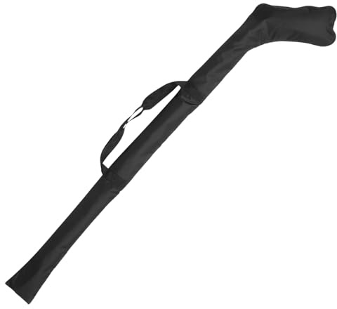 DIYEAH Étui de Protection Portable pour Bâton de Hockey sur Glace, Tissu Oxford Résistant, Fermeture Éclair Sécurisée, Bandoulière Pratique pour Transport Quotidien et Matchs, Pochette