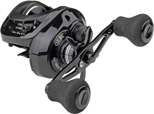 Spro OX Linkshand Baitcaster Rolle zum Spinnangeln, Multirolle für Hechte, Raubfischrolle, Spinnrolle zum Kunstköderangeln