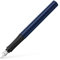 FABER-CASTELL 140804 - moderner Füller Grip 2011 mit Ergonomisches Design und Hochwertige Konstruktion, Füllfederhalter mit Feder M, Nachfüllbar inkl. Tintenpatrone - klassik blau, 1 Stück