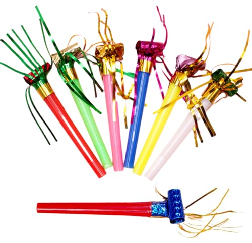 Reccisokz 30 pezzi tromba per feste di compleanno,fischietto per feste,tromba di carnevale,trombetta bambini per bambini,festa di compleanno,festa,Natale,Halloween perfetto
