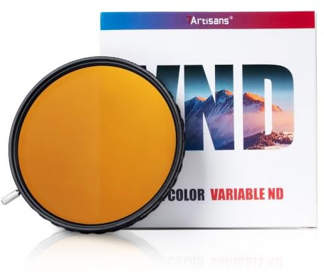 7artisans 67mm True Color VND (2-5 Stops) Variable Neutral Density Filter,Adjustable ND Filter Water Repellent and Scratch Resistant for Camera Lens