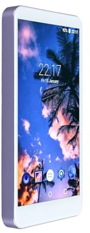 Tomantery Player MP4 Portable, MP4 Reader Smart Radio Radio Laddningsbar 5,0 Tum för Resor