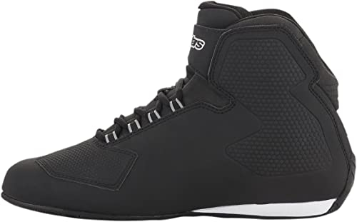 Alpinestars Herren 25155181011 boots, Schwarz Weiß, 44 EU