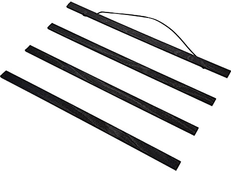 Garsent Affischhängare, träfoto kanvastramar magnetisk pappersram, modern magnetisk gör-det-själv foto/bild/canvasmålning/affischhängare för väggdekoration 30 cm)