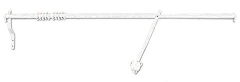 Rising Door Portiere Rod-WHITE RISING PORTIERE ROD 42 (106cm) Long