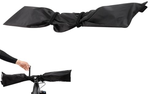 Cubierta para manillar de bicicleta eléctrica, duradera, resistente al agua, con cierre de , protectora para manillar de bicicleta para ciclismo, senderismo, correr, ir al gimnasio, viajar