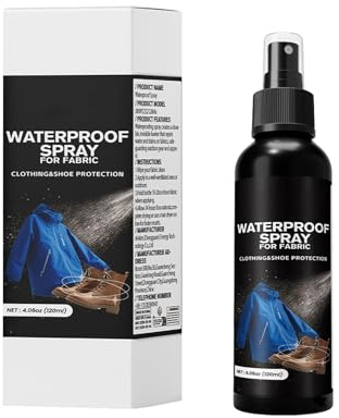 Spray impermeabilizante de tela para exteriores, mochila de 120 ml, agente de protección contra el agua portátil para ropa, tapicería, zapatos, sofá, tienda de campaña, muebles, tela, camping