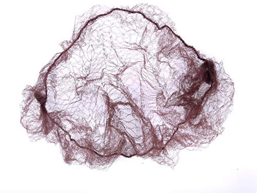 QHP Haarnetz Cover Turnier-Haarnetz für unter Reithelme (Braun)