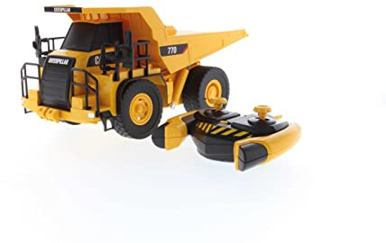 Carrera - 37023004-1:35 RC Cat 770 Mining Truck - Camión minero (B/O -Funciona con Pilas)