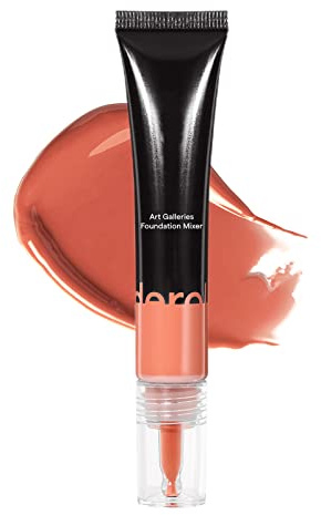 Erinde Liquid Foundation Mixing Pigment, Color Corrector, Sweat-Proof Long Lasting Silky-Smooth, Lightweight and Easy to Blend with Foundation, Red