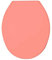 Thermoplast WC Toiletten Sitz Cetona Rosa mit Fix-Clip 35,5 x 44,5 cm Toilettendeckel Toilettensitz Brille