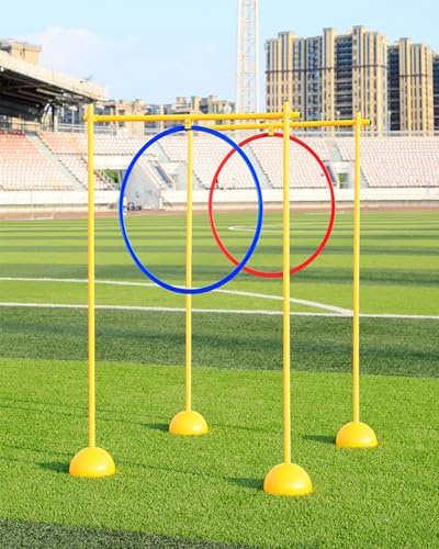 Drone Fpv Racing Gate Kit per Percorso a Ostacoli per Droni da Esterno, Confezione da 2, Cerchi per Allenamento con Droni da Corsa con Base, Allenamento per Eventi con Quadricottero