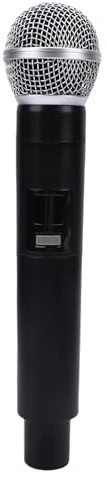Fydun Modèle de Microphone en Métal Léger et Réaliste, Accessoire pour la Pratique de la Parole, le Cosplay sur Scène