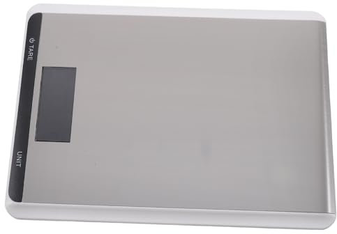 HAKIDZEL 1pieza Báscula De Cocina Digital Inoxidable Alta Precisión Sin Batería Para Alimentos Casa Color Aleatorio