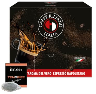 Caffè Iuliano OMAGGIO 20 CIALDE + 100 CIALDE TENERIFE SPECIAL BLEND MISCELA: 30% Arabica - 70% Robusta TOSTATURA: Media