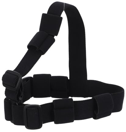 TOYANDONA Correa Ajustable para Linterna Frontal de Camping y Senderismo, Banda Elástica para Faros Delanteros Manos Libres, Soporte Cómodo para Actividades al Aire Libre Nocturnas