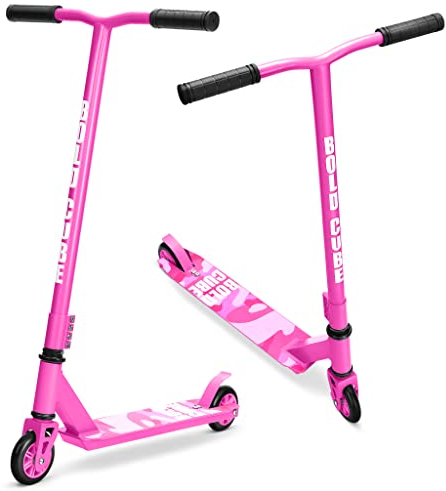 BOLDCUBE Patinete Freestyle | Niños y Niñas | 6-16+ Años | Pro 360° | Aluminio | ABEC 7 | para Niños y Adolescentes