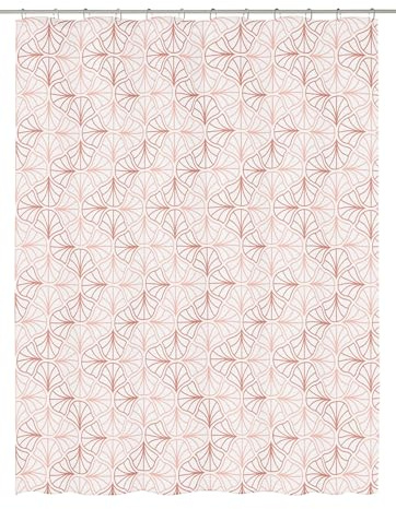 Kleine Wolke Duschvorhang Bloom, 180x200 cm, Pearl